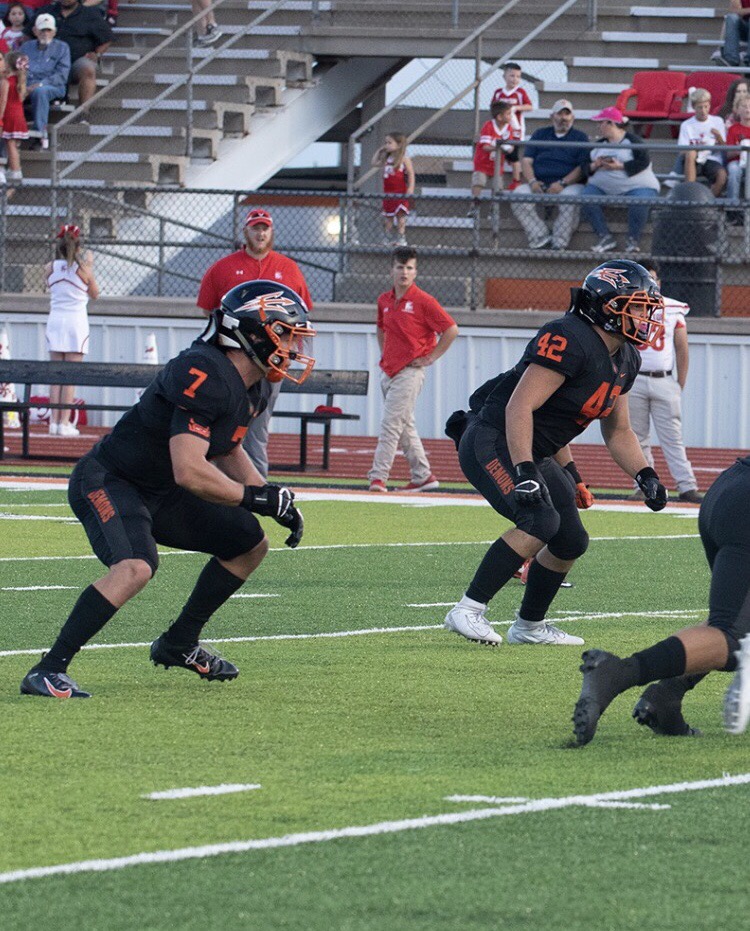 Demons doing work Dumas defense holds their ground with linebacker duo